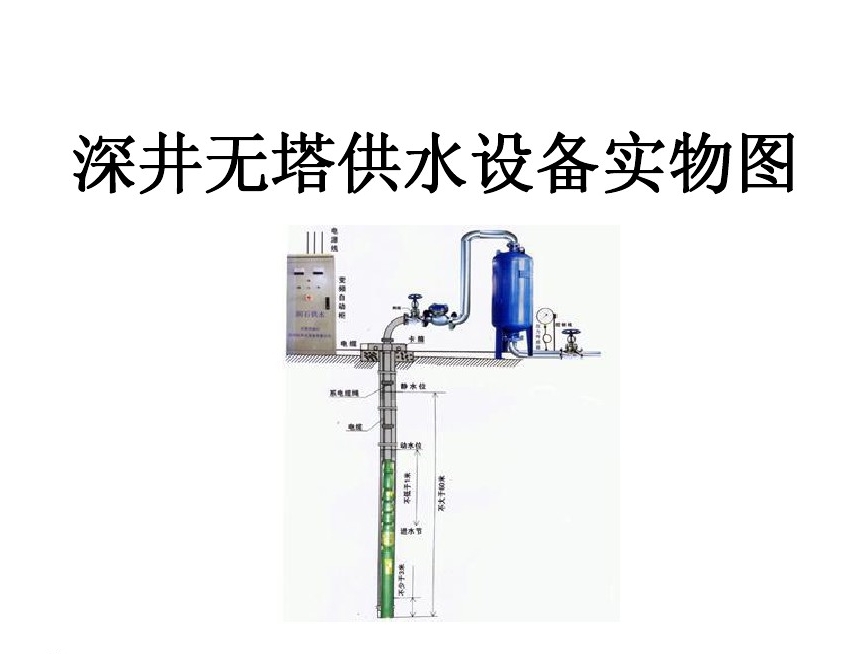 神池县井泵无塔式供水设备